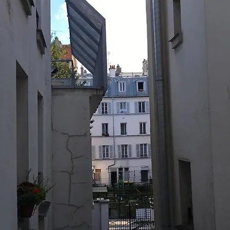 דירה Cute And Quiet In Montmartre פריז